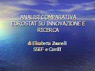 copertina statistica Eurostat su innovazione e ricerca